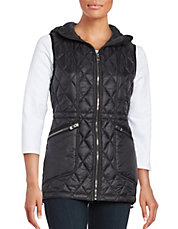 Lowerdale Quilted Polar Fleece Gilet Vest | Lord & Taylor