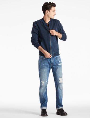 bomber jacket with jeans