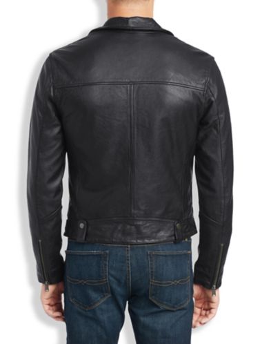 Titan Leather Moto Jacket | Lucky Brand
