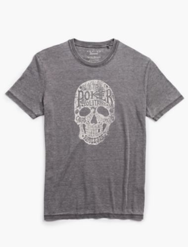 Gambling Skull Tee - Lucky Brand - 웹