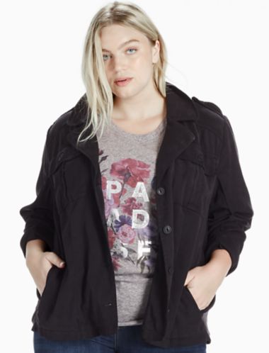 lucky brand military jacket