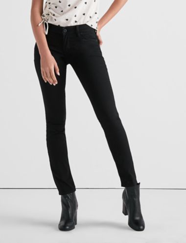 black pants yellow stripe