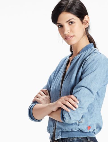 lucky brand denim kimono jacket