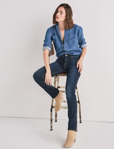 lucky straight leg jeans women outfits images