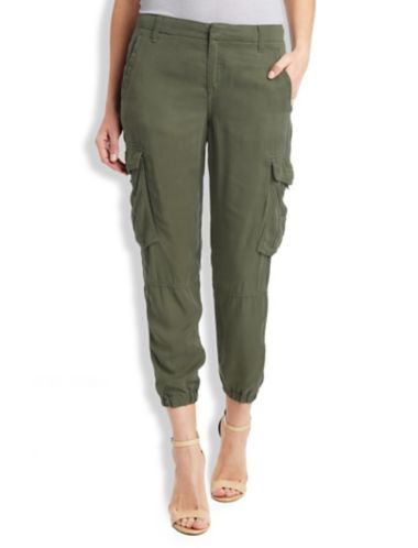 tencel cargo joggers