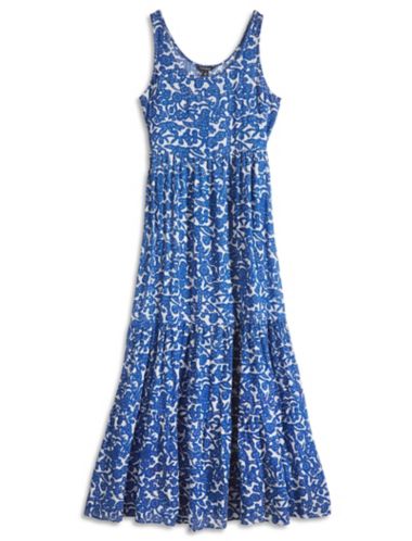 Blue Vines Maxi Dress | Lucky Brand