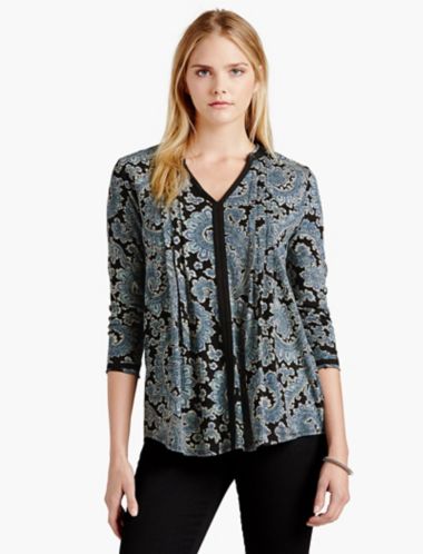Paisley Peasant Top | Lucky Brand