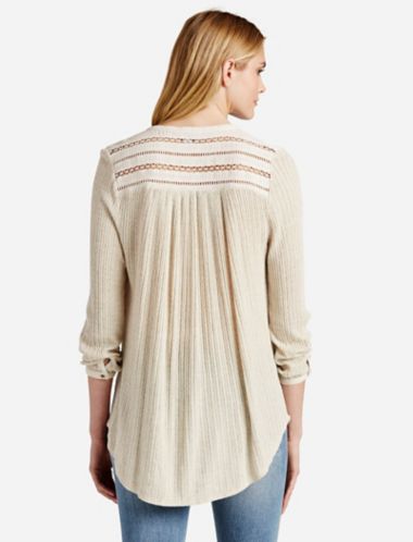 textured henley
