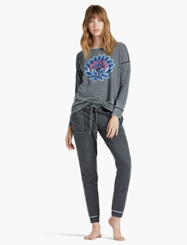 Lotus Flower Sweatshirt | Lucky Brand