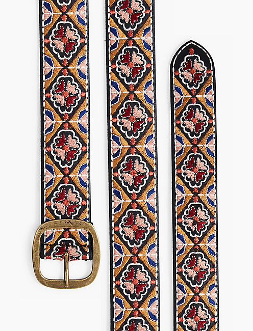 Tile Embroidered Belt | Lucky Brand