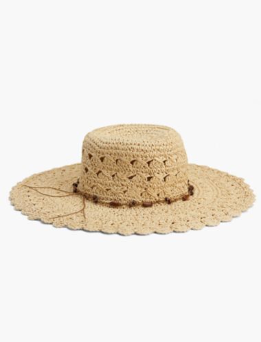 Open Weave Straw Hat | Lucky Brand