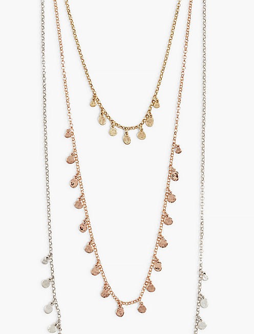 Triple Lucky Layer Necklace | Lucky Brand