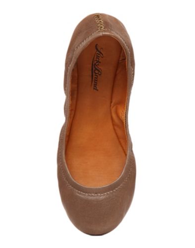 lucky brand emmie flats pewter