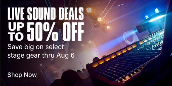 Live Sound Savings Event