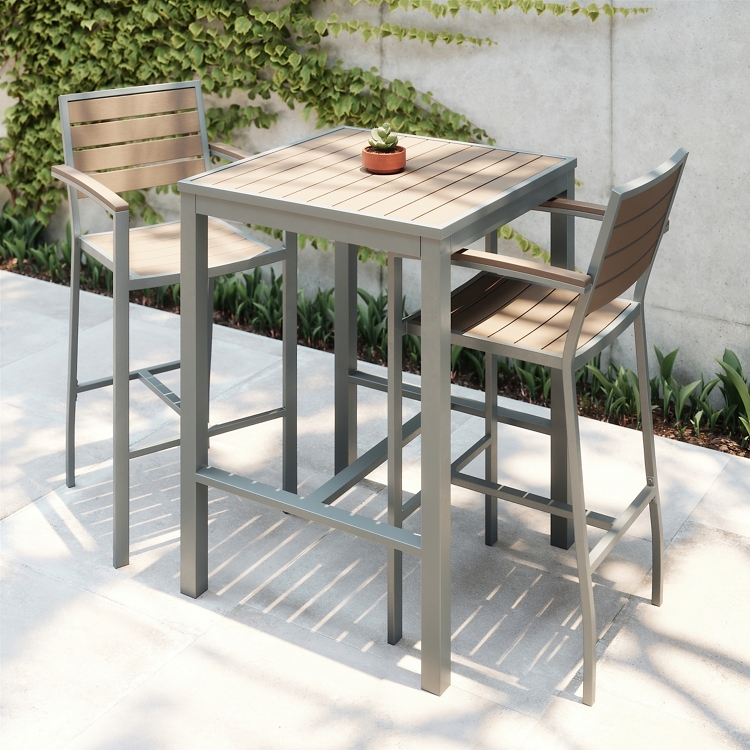 Upgrade your patio with elegant outdoor dining tables from National Business Furniture’s quality collection. Shop now!