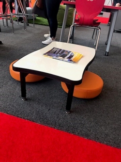 Low collaborative table at EDspaces 2021