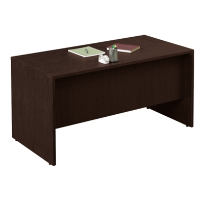 60"W x 30"D Compact Double Pedestal Desk