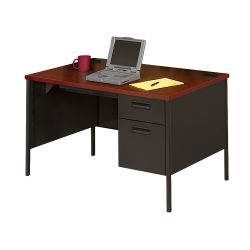 Single Pedestal Desk 4' Wide