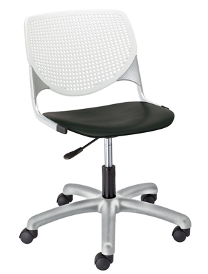 Figo Task Chair with Fabric or Polyurethane Seat