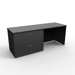 Left Lateral File Credenza - 72"W x 24"D