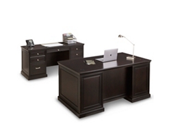 Statesman Executive 68" Desk and Credenza