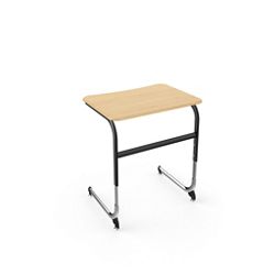 Intellect Wave Adjustable Height Cantilever Hard Top Desk