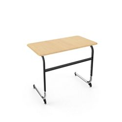 Intellect Wave ADA Adjustable Height Cantilever Hard Top Desk