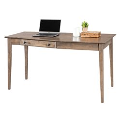 Shaker Home Office Solid Wood Wedge Writing Desk – 56"W