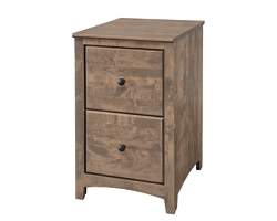 Shaker Home Office Solid Wood Two Drawer File - 18"W