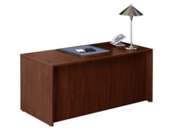 Contemporary Executive Desk - 66"W