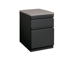 Box File Mobile Pedestal w/Cushion
