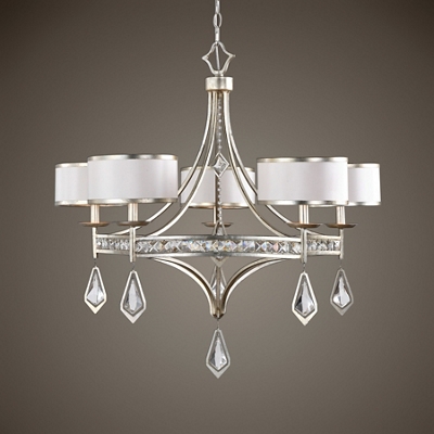 Geometric Crystal Chandelier