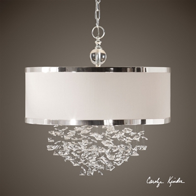 Floating Crystal Pendant Light