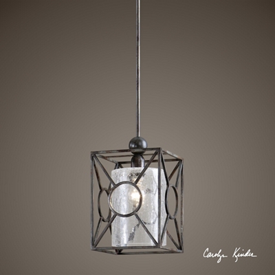 Enclosed Glass Pendant Light