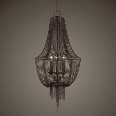 Draped Chain Pendant Light