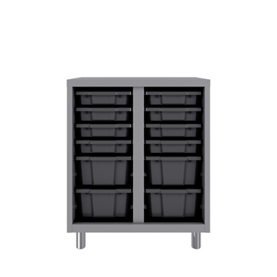 Huxley Storage Bin Cabinet – 30" W x 36" H