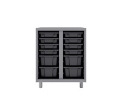 Huxley Storage Bin Cabinet – 30" W x 36" H