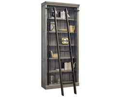 Avondale Bookcase with Metal Ladder - 94"H