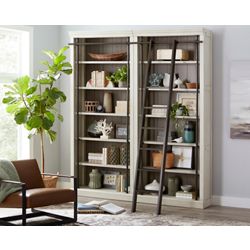 Avondale Bookcase Set with Ladder - 94"H