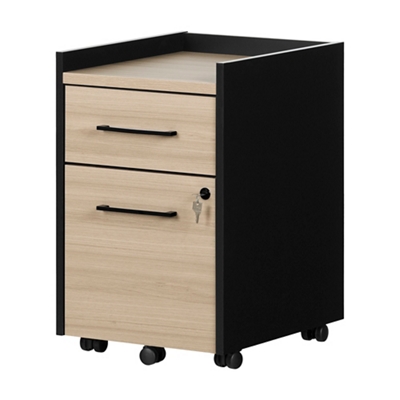 Kozack 2-Drawer Mobile File Cabinet