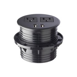 Power Source Module Grommet with USB, 3.25" hole