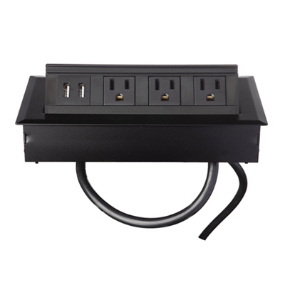 Power Source Charging Station Grommet - 4" Rectangular