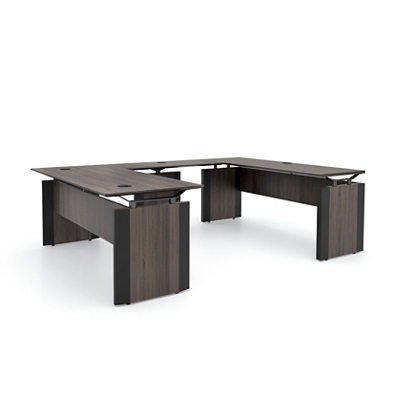 Allure Executive U-Desk - 72"W x 102"D