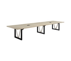 District 14' Conference Table with Power