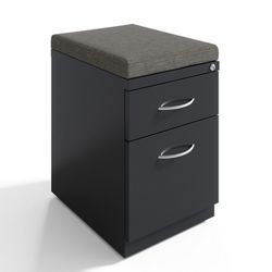 HL10000 2-Drawer Box File Pedestal w/ Cushion