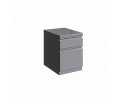 Two Drawer Mobile Pedestal - 20"D