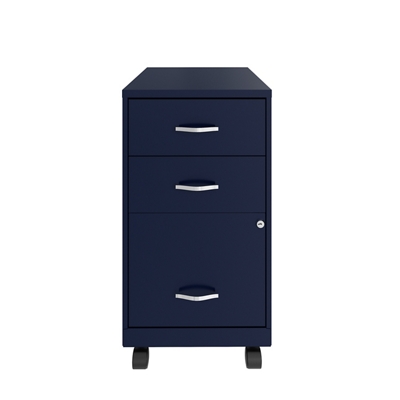 SoHo 3-Drawer Box File w/ Casters