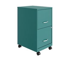 2-Drawer Mobile File Cabinet