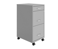 3-Drawer Mobile File Cabinet