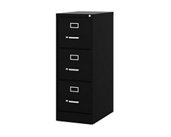Commercial Vertical 3-Drawer File Cabinet – 15" W x 40" H